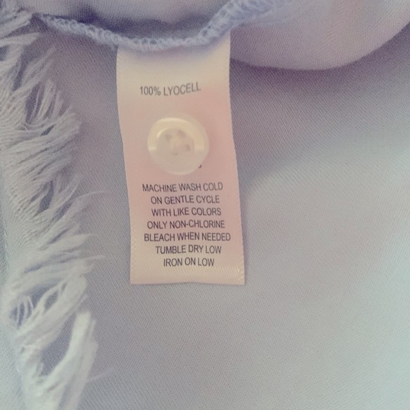 MARC NEW YORK (ANDREW MARC)™️ Women's Size L Light Blue 3/4 Sleeve Shirt - Picture 12 of 13